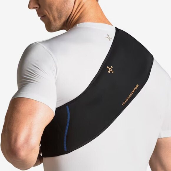 Tommie Copper Pair of Infrared Knee Sleeves XL and Shoulder Wrap New - Picture 11 of 11